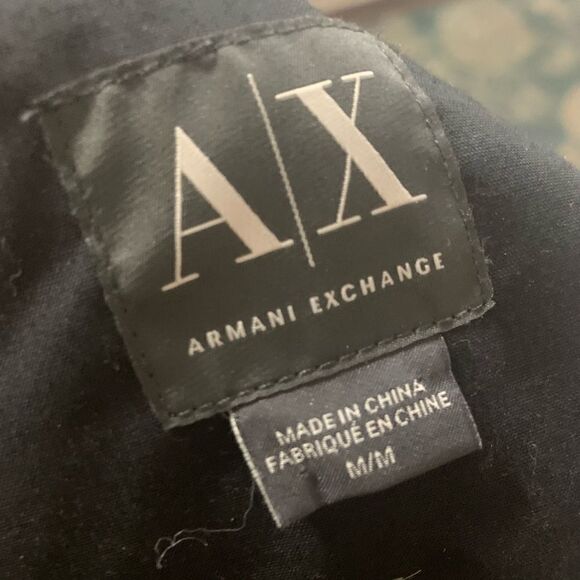 Women’s Armani Exchange blazer. Black size 8 soft material . - Picture 3 of 3